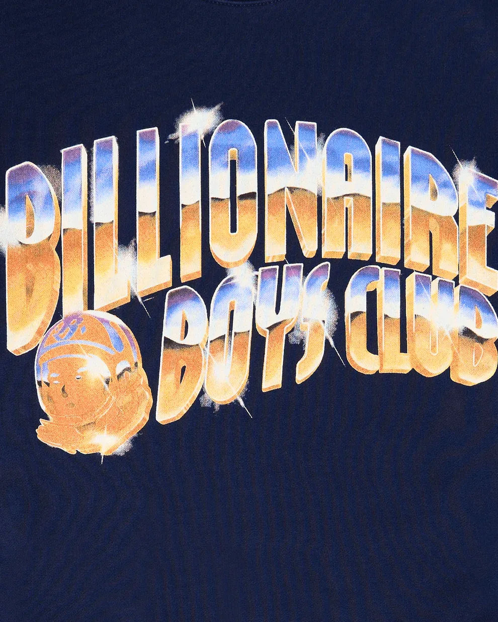 Billionaire Boys Club BB Chrome Oversized Crewneck Sweatshirt