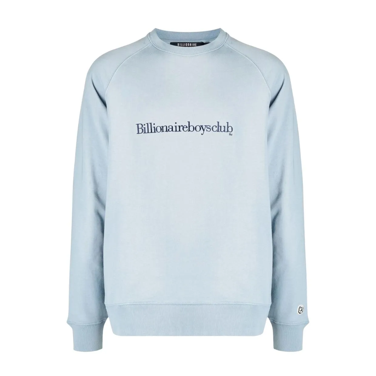 Billionaire Boys Club Serif Embroidered Logo Sky Blue Sweatshirt