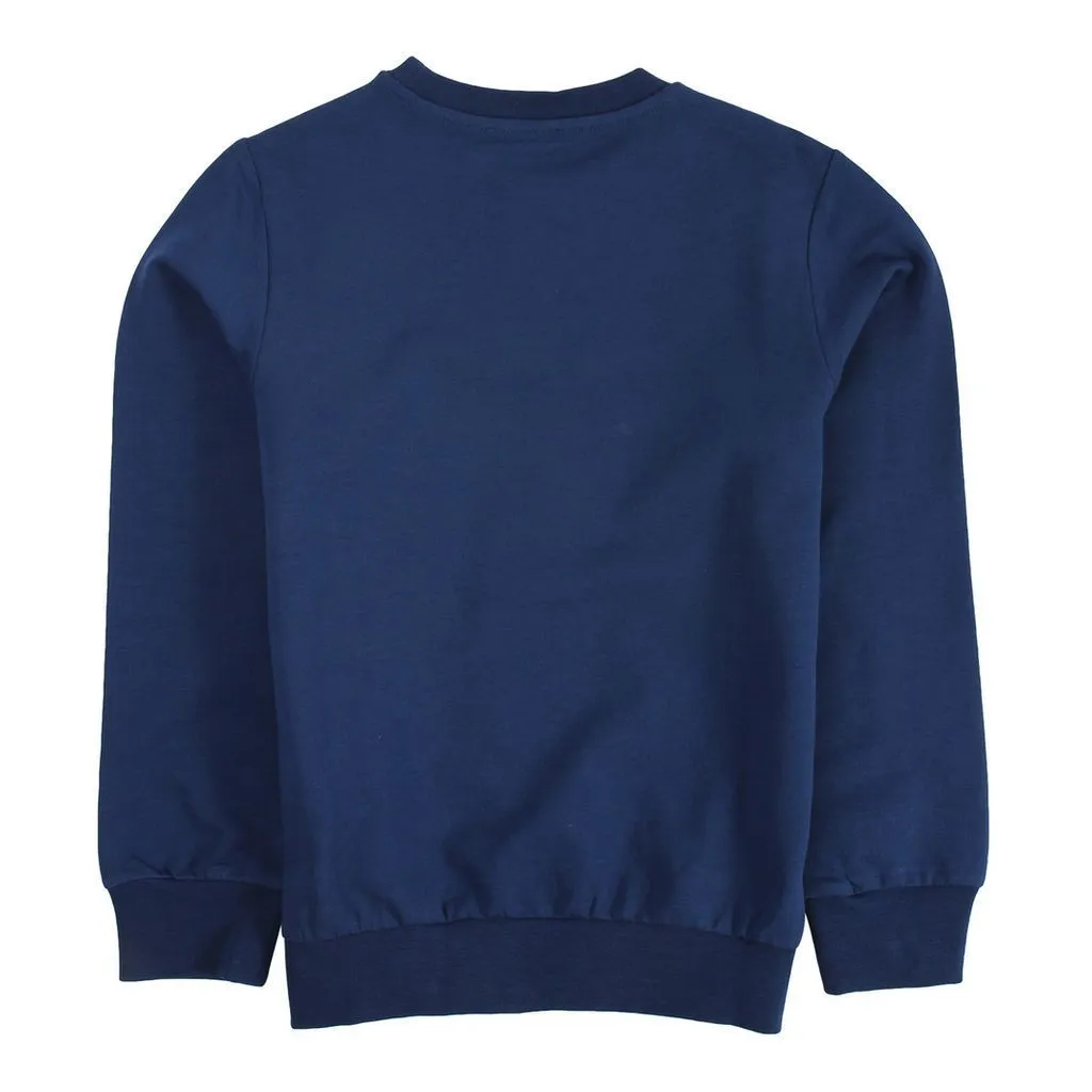 Blue Logo Sweatshirt