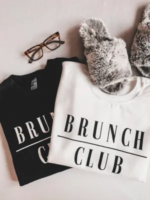 Brunch Club Crop Sweatshirt