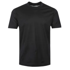 Canali Basic T Shirt in Black