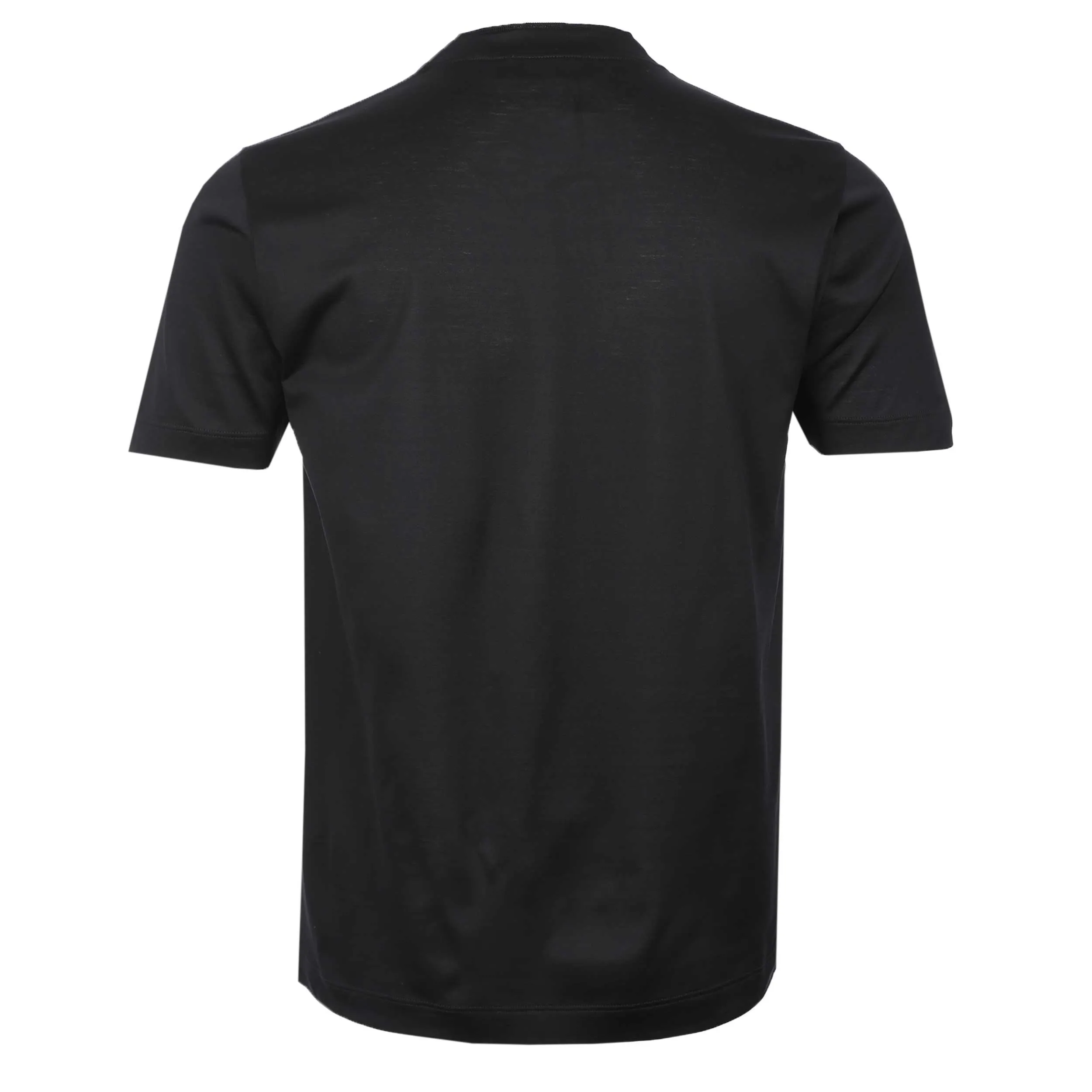 Canali Basic T Shirt in Black