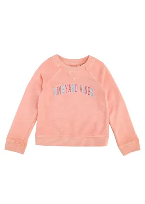 GIRLS VINEYARD VINES GRAPHIC SWEATSHIRT