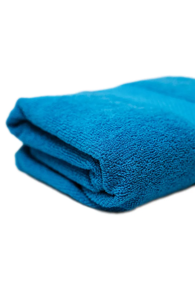 Landmark Basic Bath Towel Plain Colored with Border