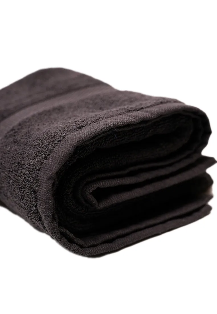 Landmark Basic Bath Towel Plain Colored with Border