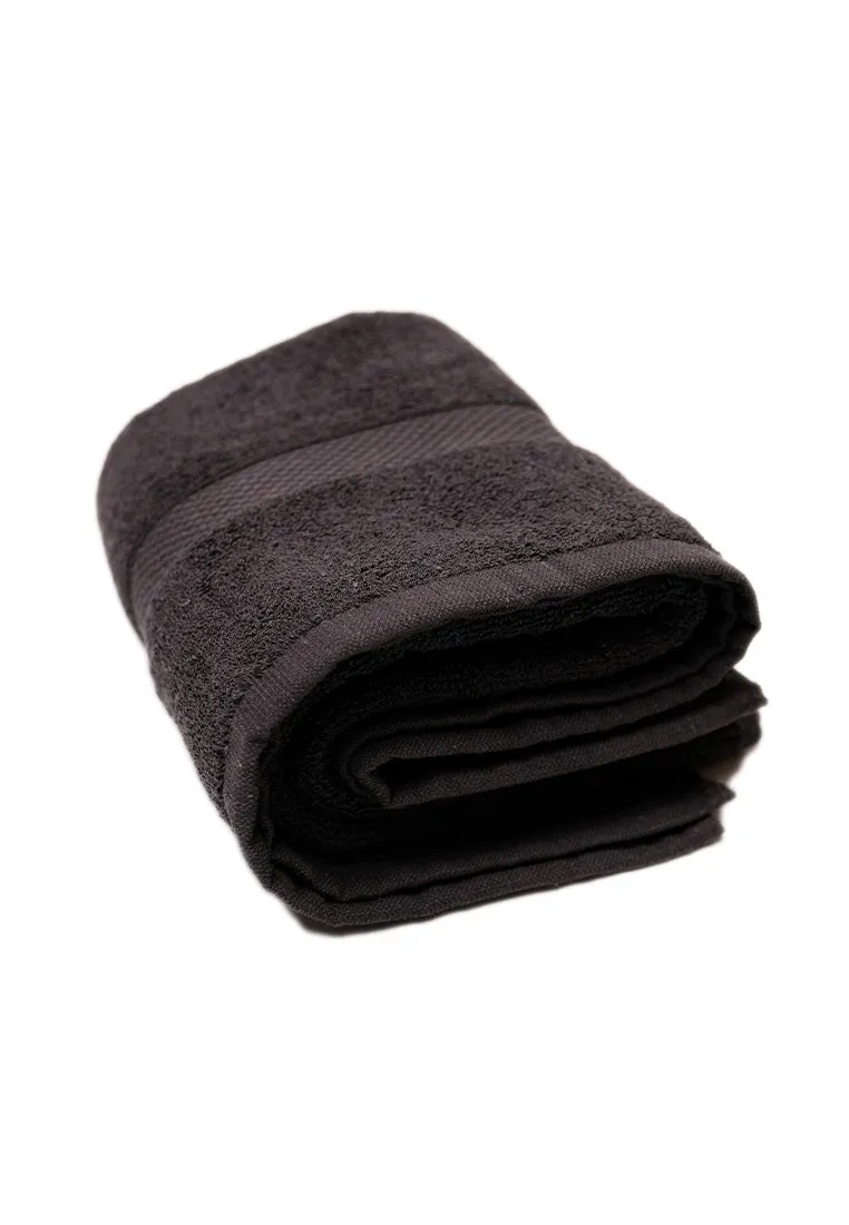 Landmark Basic Bath Towel Plain Colored with Border