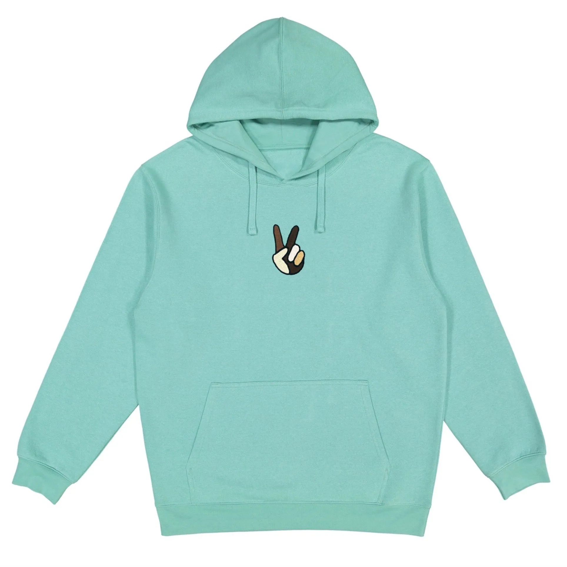 Peace Complexion Embroidered Hoodie