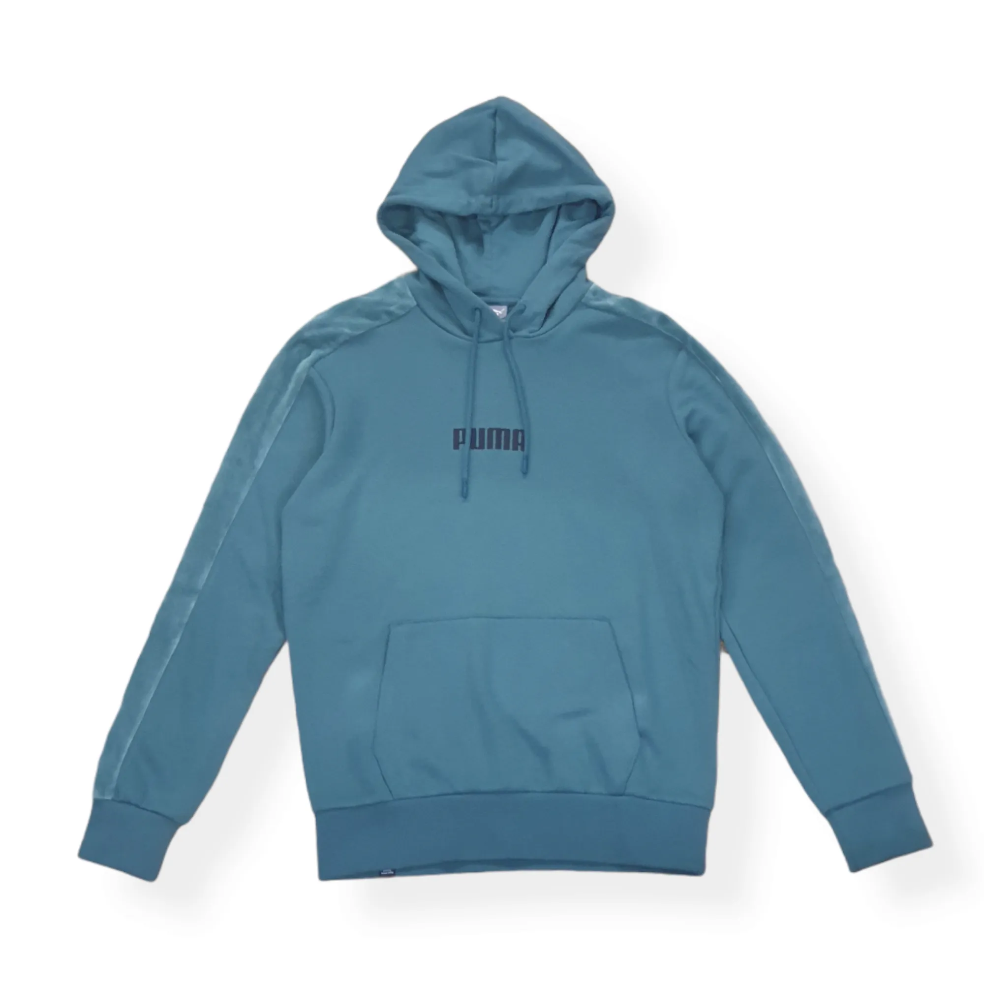 Puma Velvet Striped Hoodie - Green