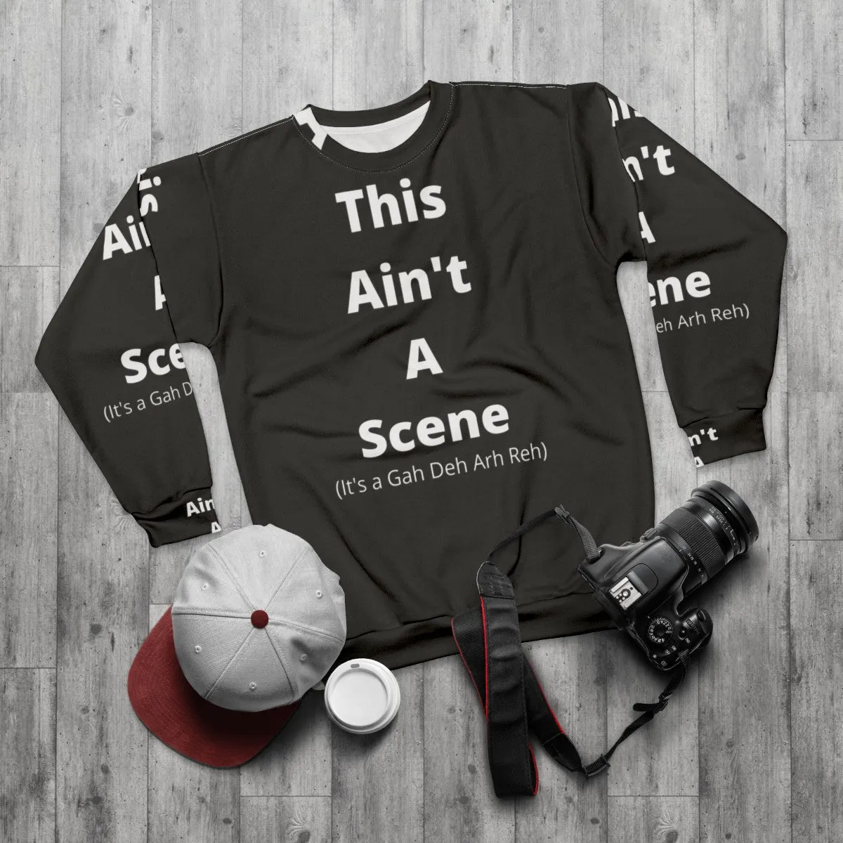 "Fall Out Boy Inspired 'This Ain't a Scene' Music Sweatshirt"