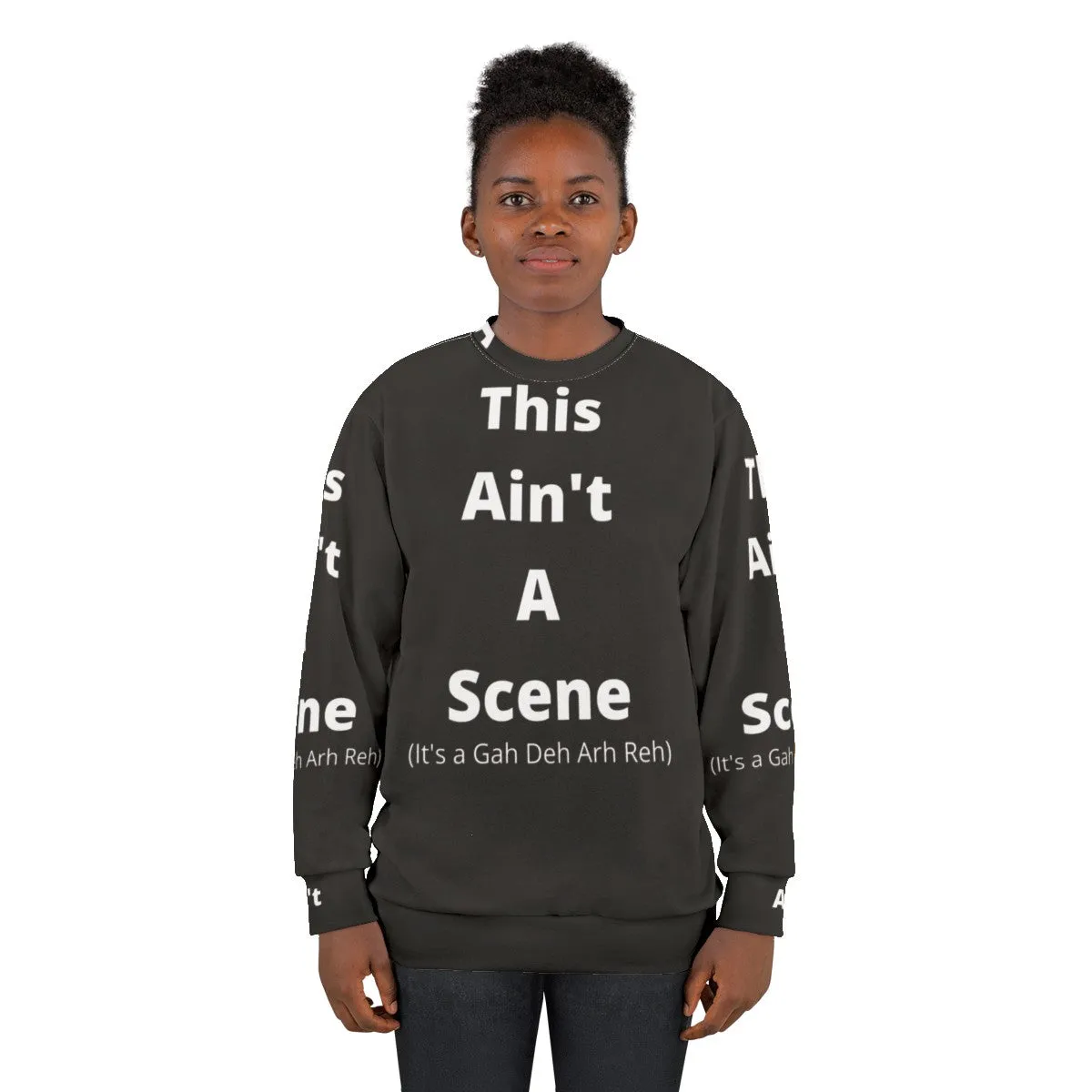 "Fall Out Boy Inspired 'This Ain't a Scene' Music Sweatshirt"