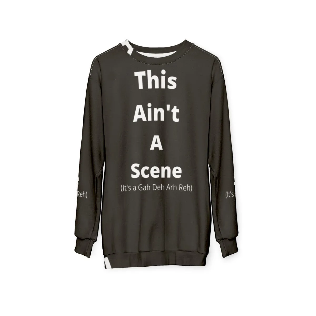 "Fall Out Boy Inspired 'This Ain't a Scene' Music Sweatshirt"