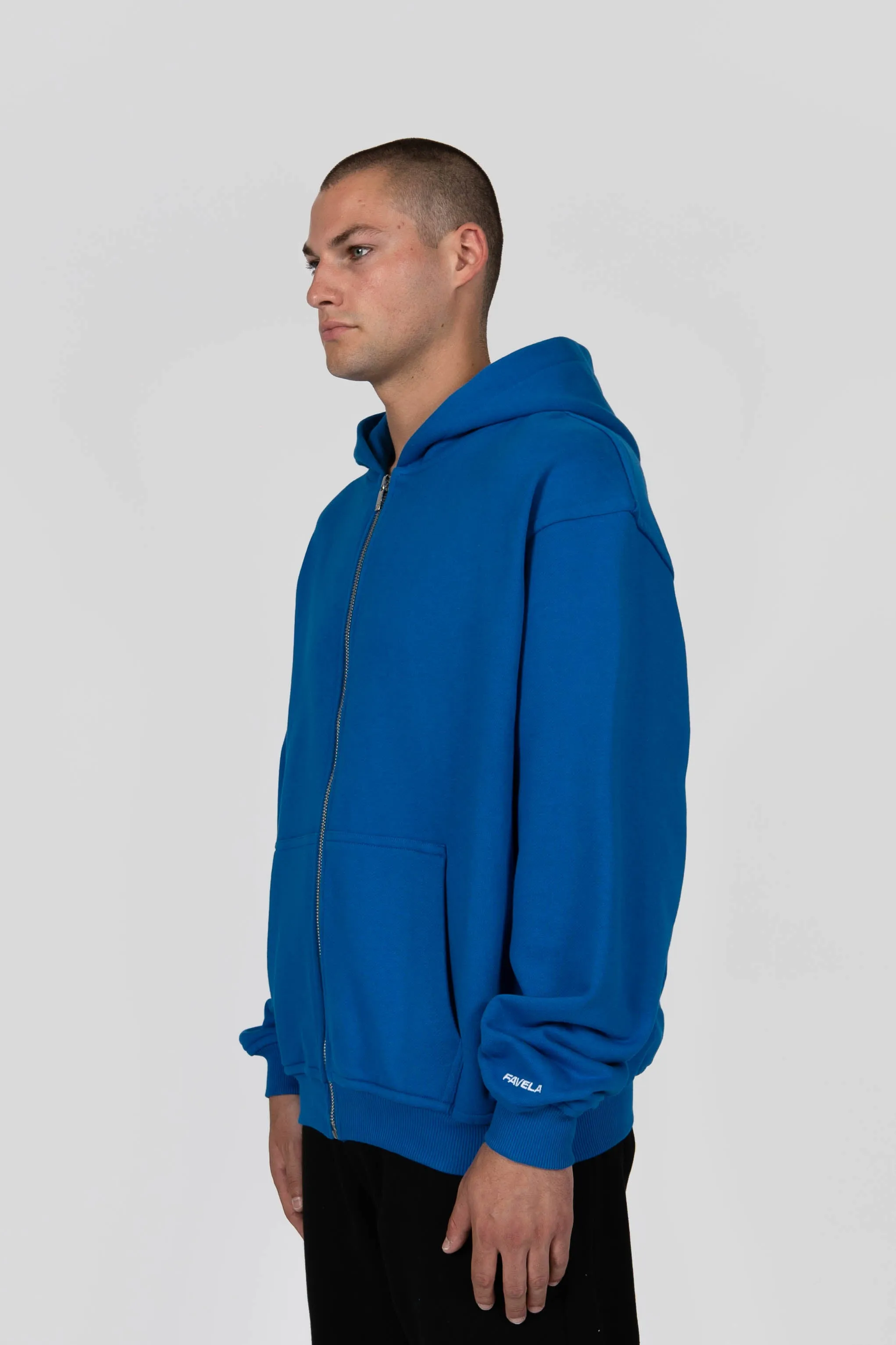 ROYAL BLUE FRONTZIP