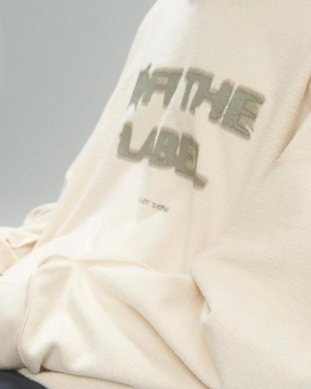 [Welcome Special]  Off The Label cream reversible hoodie